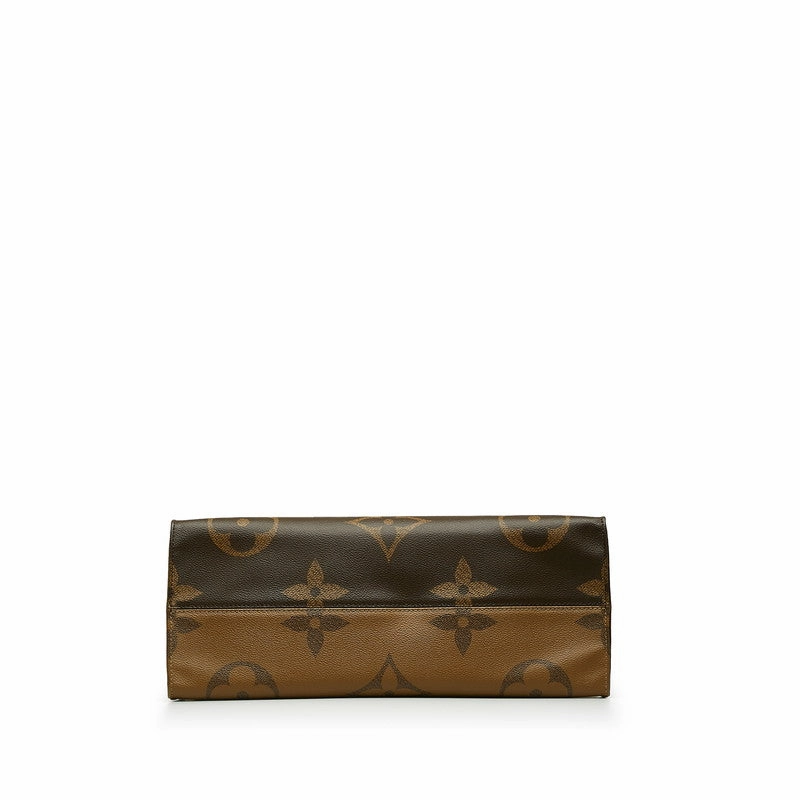 Louis Vuitton Monogram Giant Reverse Onzagor GM Handbag Shoulder Bag 2WAY M45320 Brown PVC Leather  Louis Vuitton