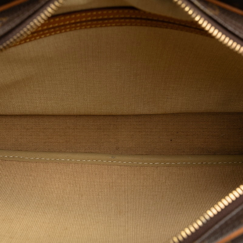 Louis Vuitton Monogram M45254 Shoulder Bag Leather Brown