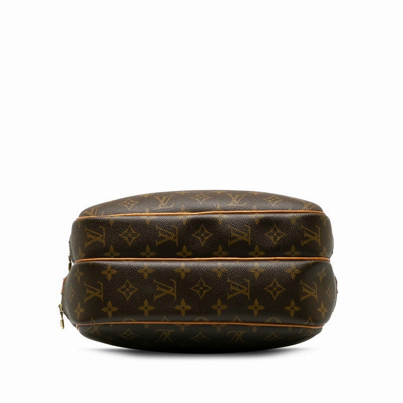 Louis Vuitton Monogram M45254 Shoulder Bag Leather Brown