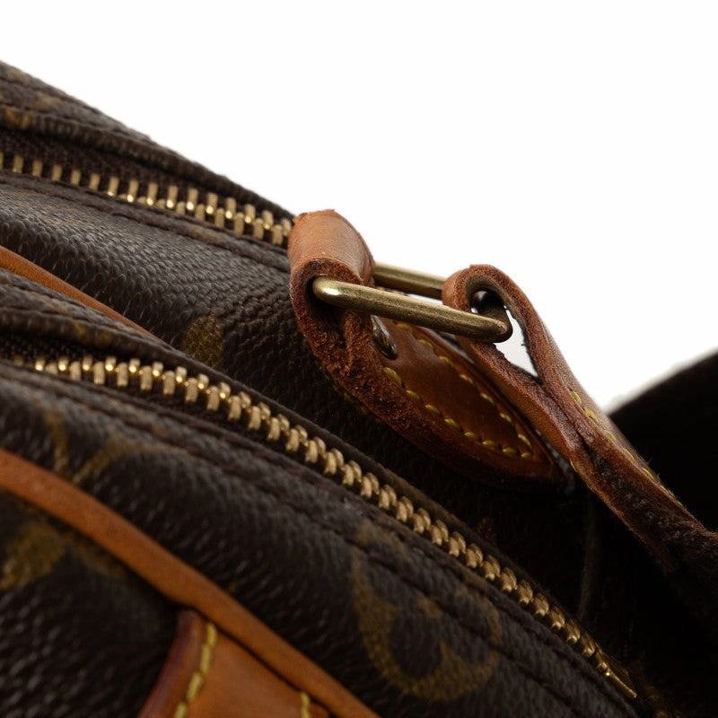 Louis Vuitton Monogram M45254 Shoulder Bag Leather Brown