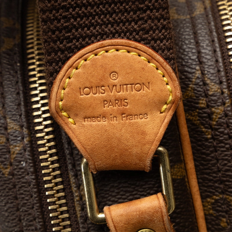Louis Vuitton Monogram M45254 Shoulder Bag Leather Brown
