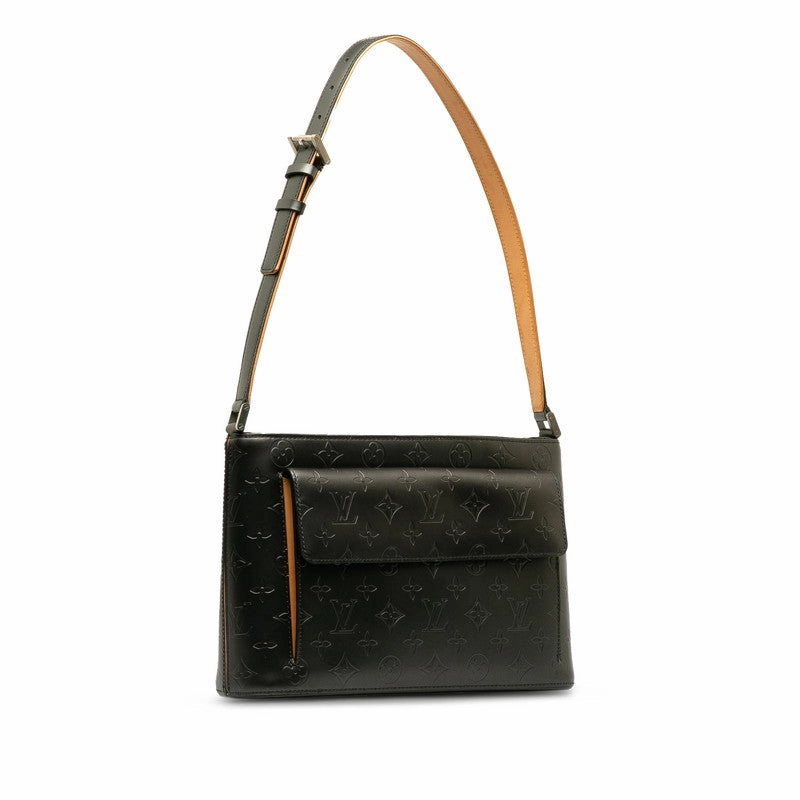 Louis Vuitton Monogram Matte Alston Shoulder Bag M55122 Noir Black Leather