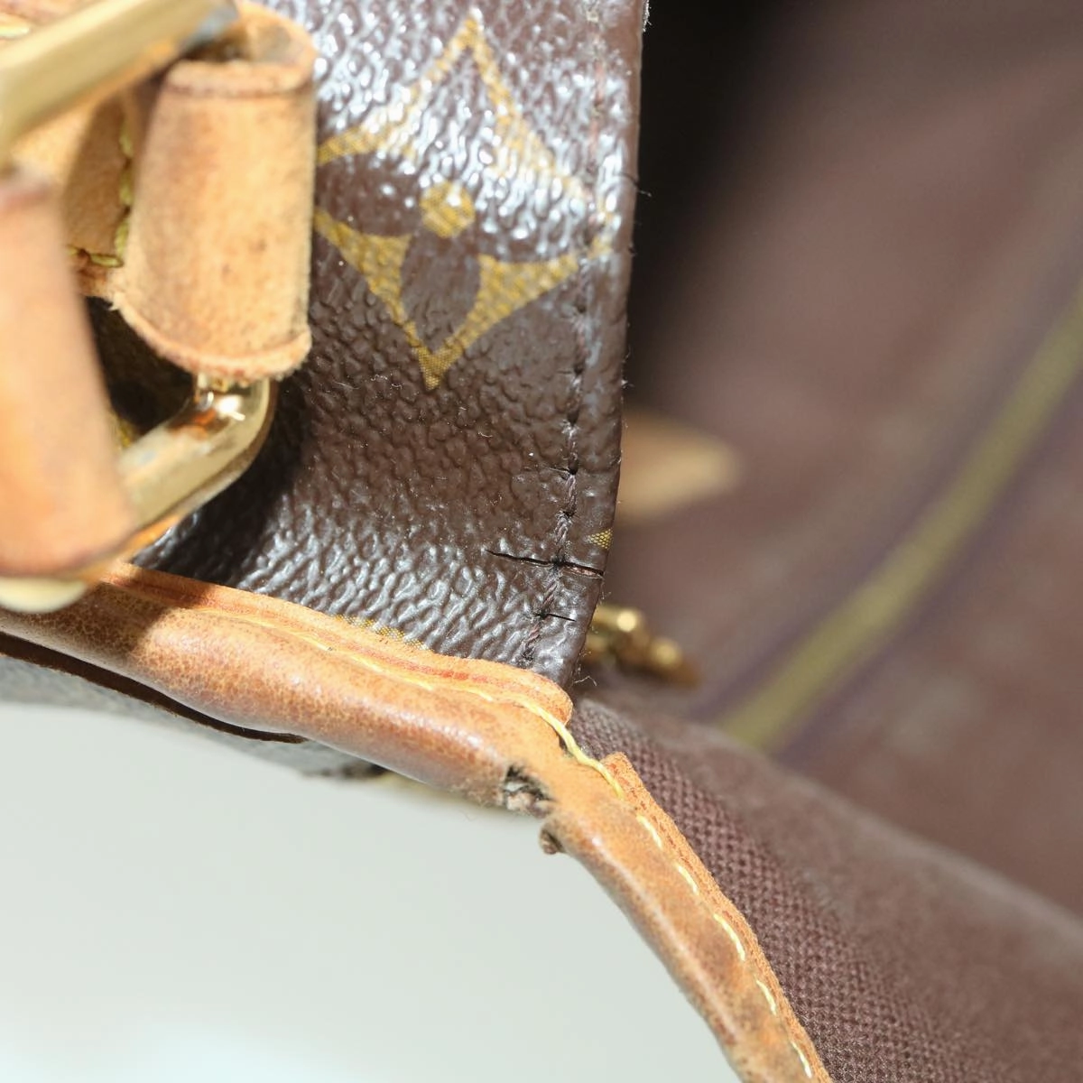 LOUIS VUITTON Monogram Menilmontant MM Shoulder Bag M40473 LV 38458