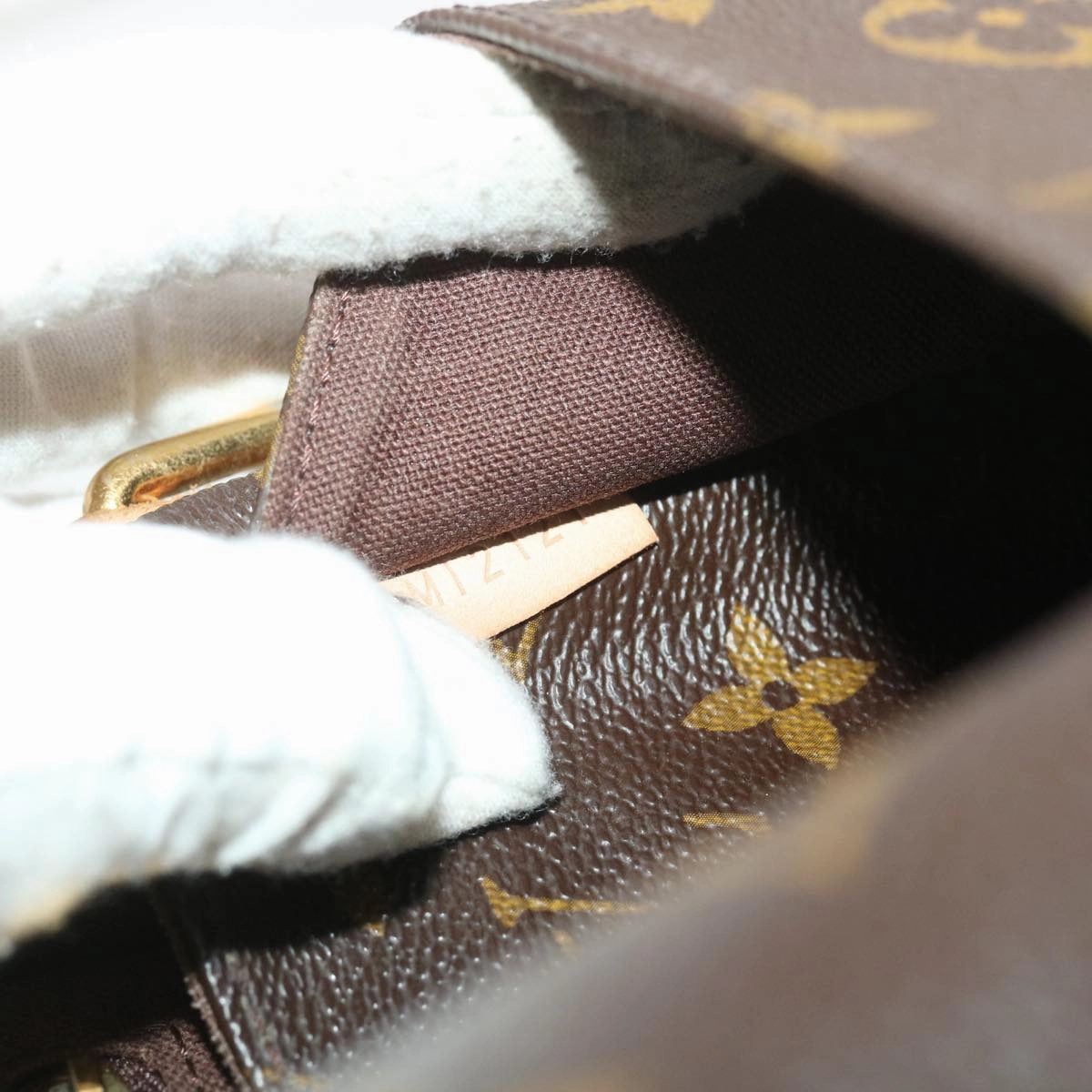 LOUIS VUITTON Monogram Menilmontant MM Shoulder Bag M40473 LV 38458