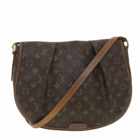 LOUIS VUITTON Monogram Menilmontant MM Shoulder Bag M40473 LV 38458