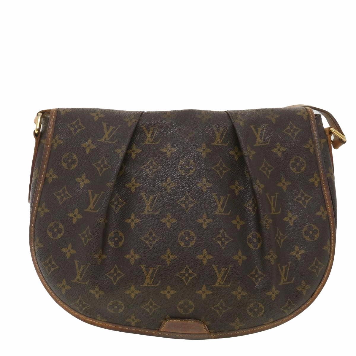 LOUIS VUITTON Monogram Menilmontant MM Shoulder Bag M40473 LV 38458