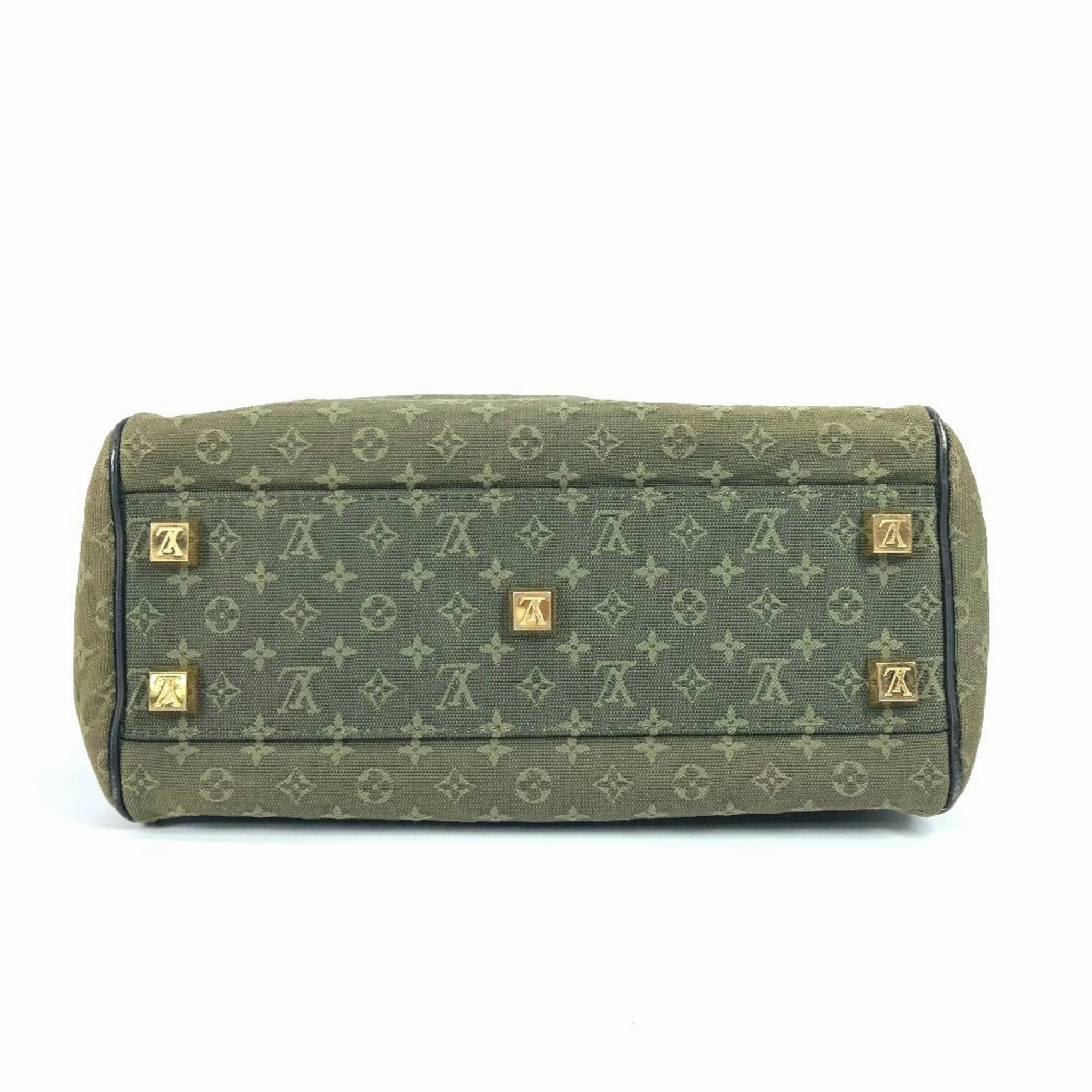 Louis Vuitton Monogram Mini Boston Bag Handbag Shoulder Bag (Pre-Owned)