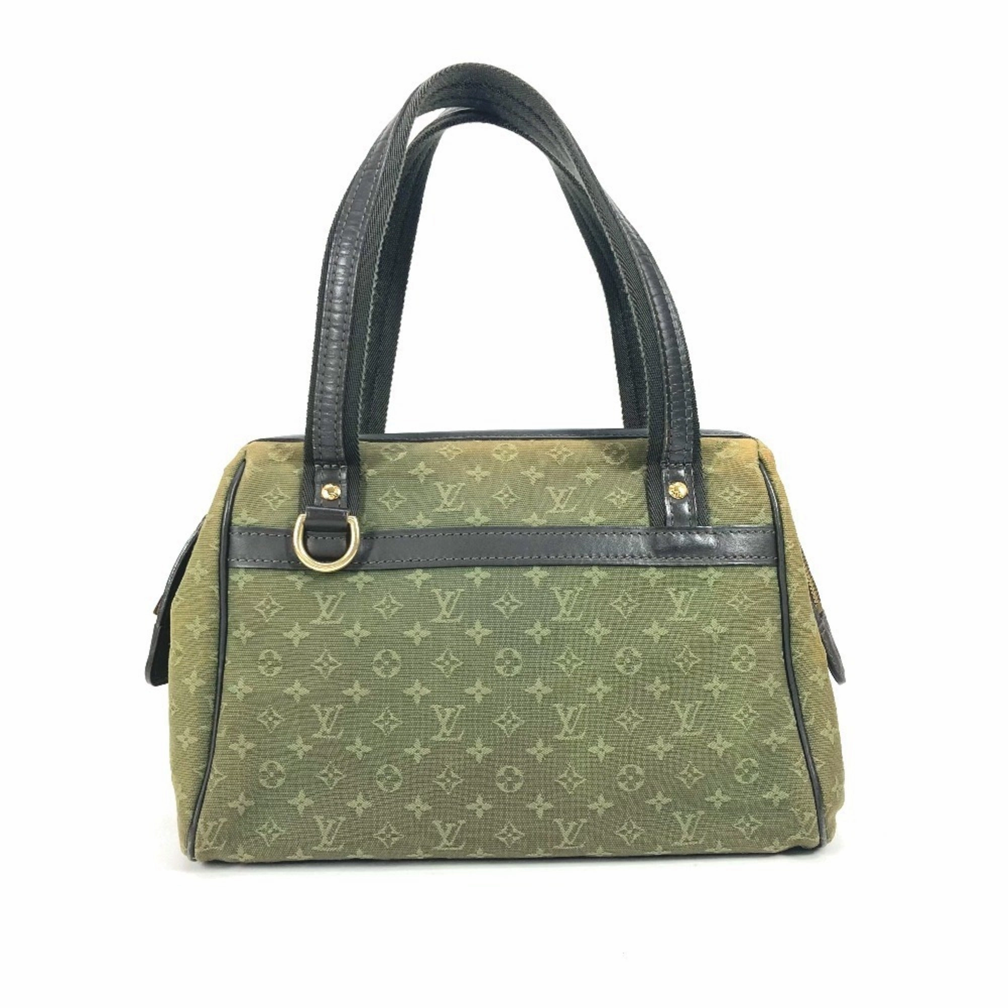 Louis Vuitton Monogram Mini Boston Bag Handbag Shoulder Bag (Pre-Owned)