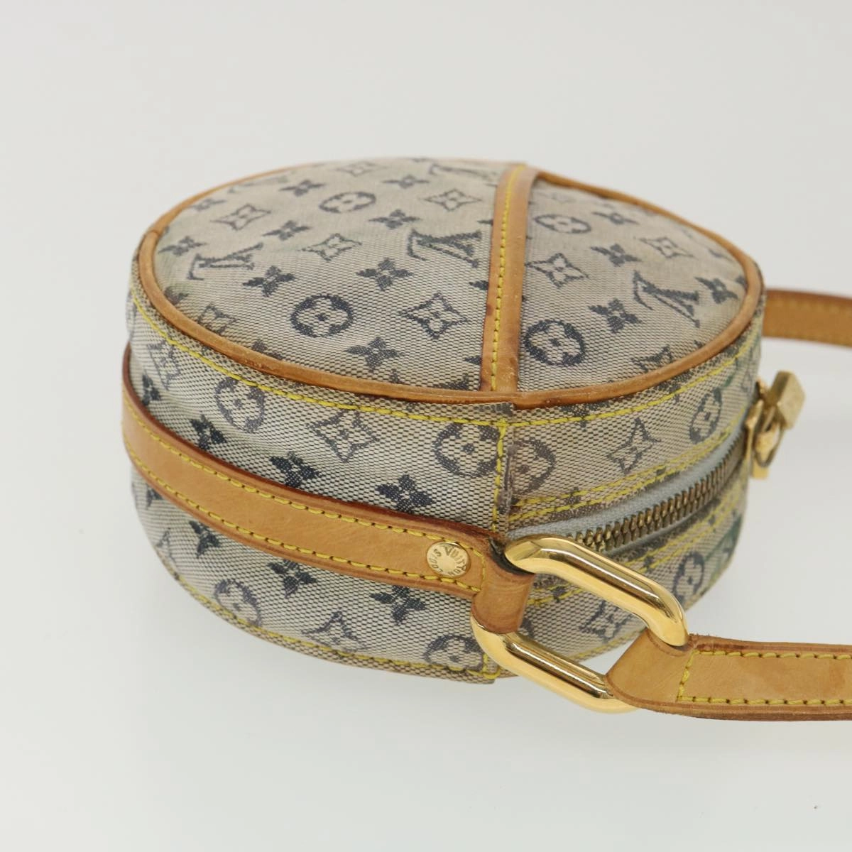 LOUIS VUITTON Monogram Mini Jeanne PM Shoulder Bag Blue M92001 LV 39117