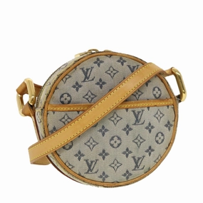 LOUIS VUITTON Monogram Mini Jeanne PM Shoulder Bag Blue M92001 LV 39117