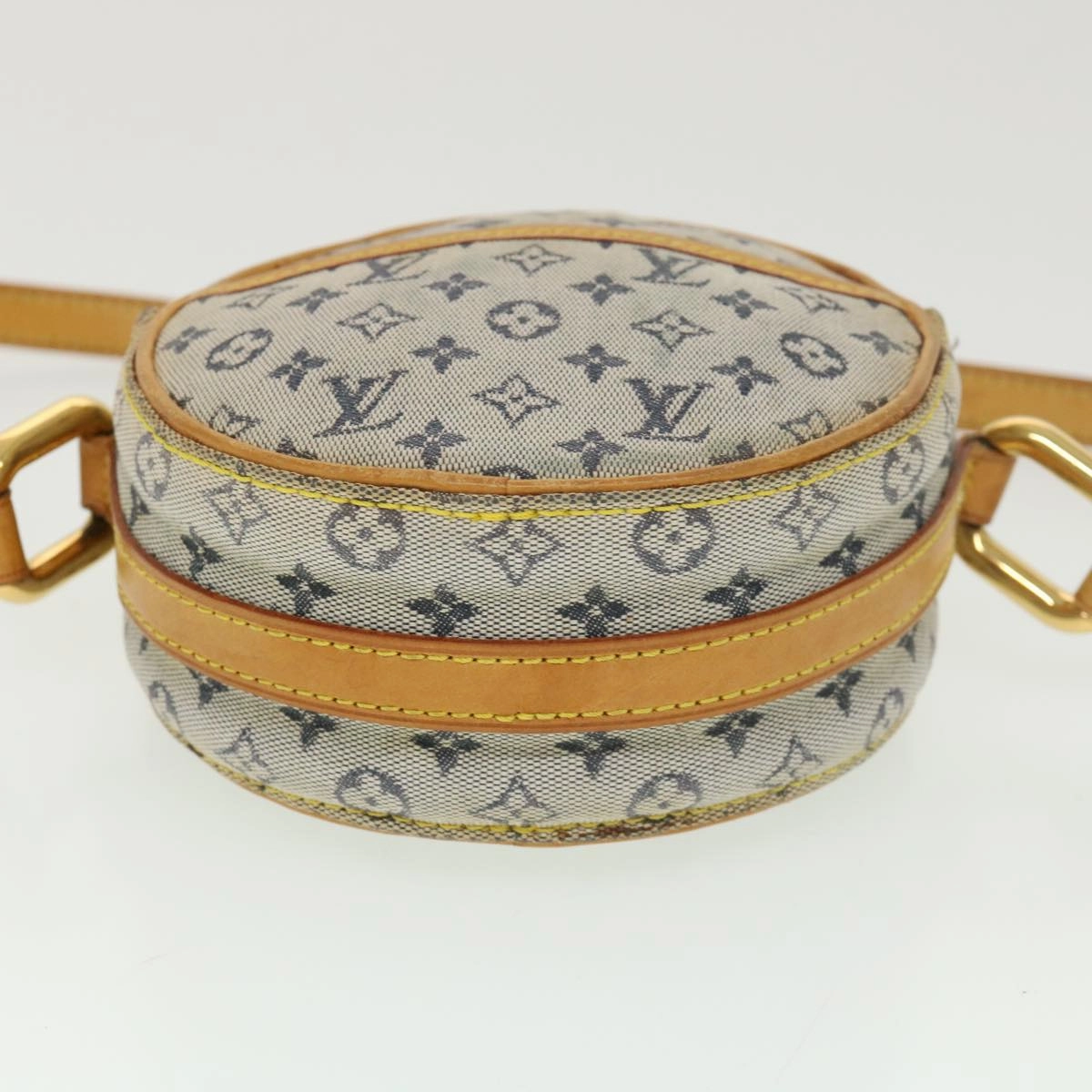 LOUIS VUITTON Monogram Mini Jeanne PM Shoulder Bag Blue M92001 LV 39117