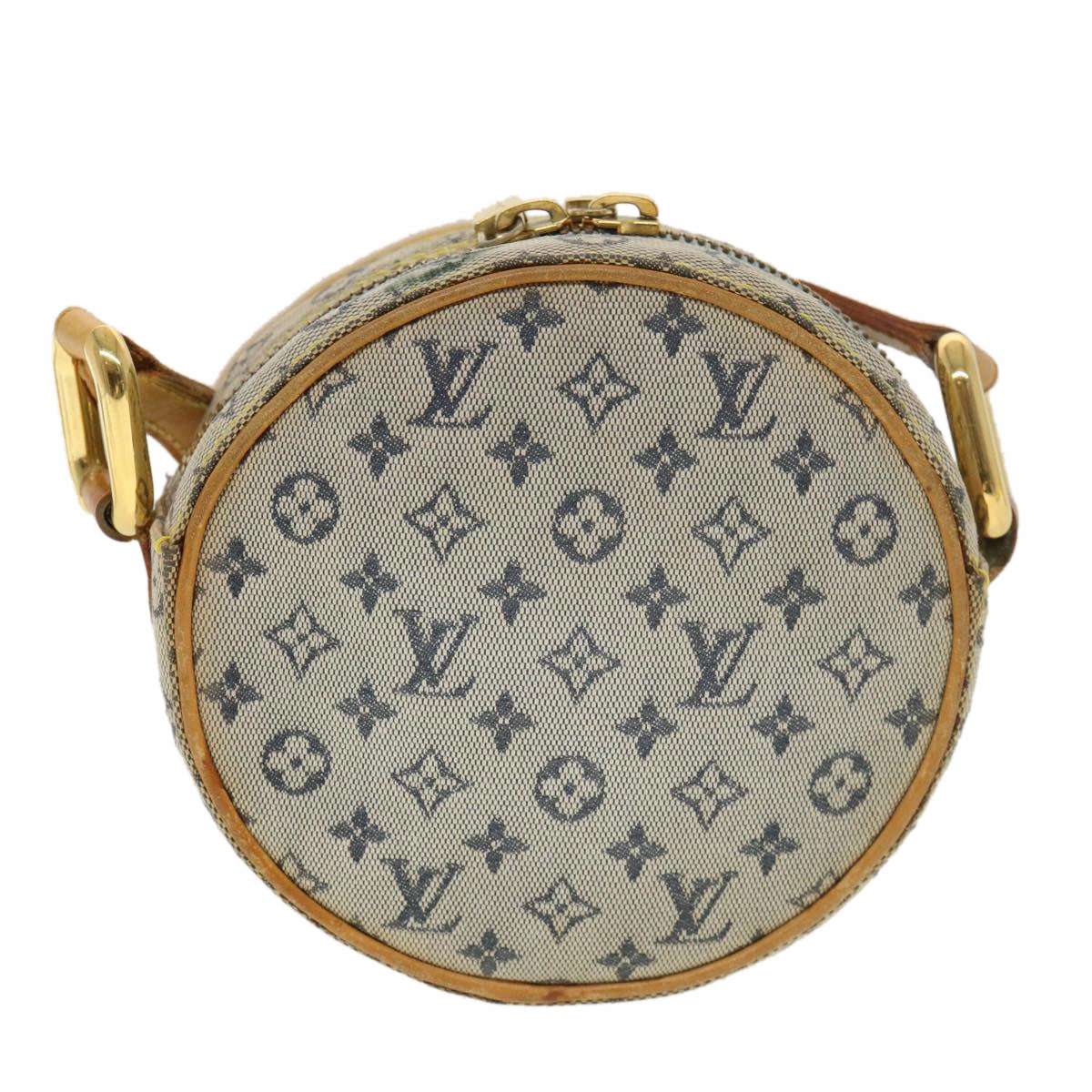 LOUIS VUITTON Monogram Mini Jeanne PM Shoulder Bag Blue M92001 LV 39117