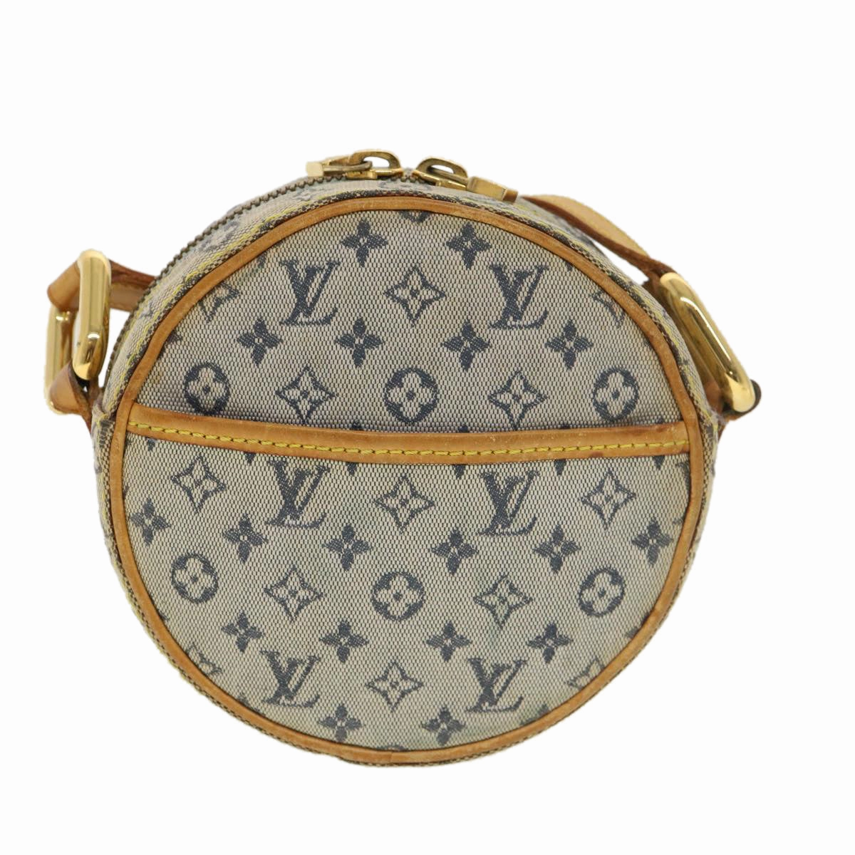 LOUIS VUITTON Monogram Mini Jeanne PM Shoulder Bag Blue M92001 LV 39117