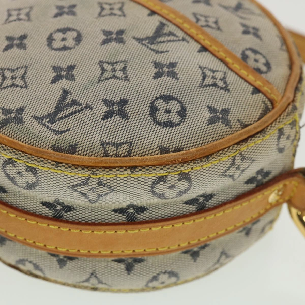 LOUIS VUITTON Monogram Mini Jeanne PM Shoulder Bag Blue M92001 LV 39117