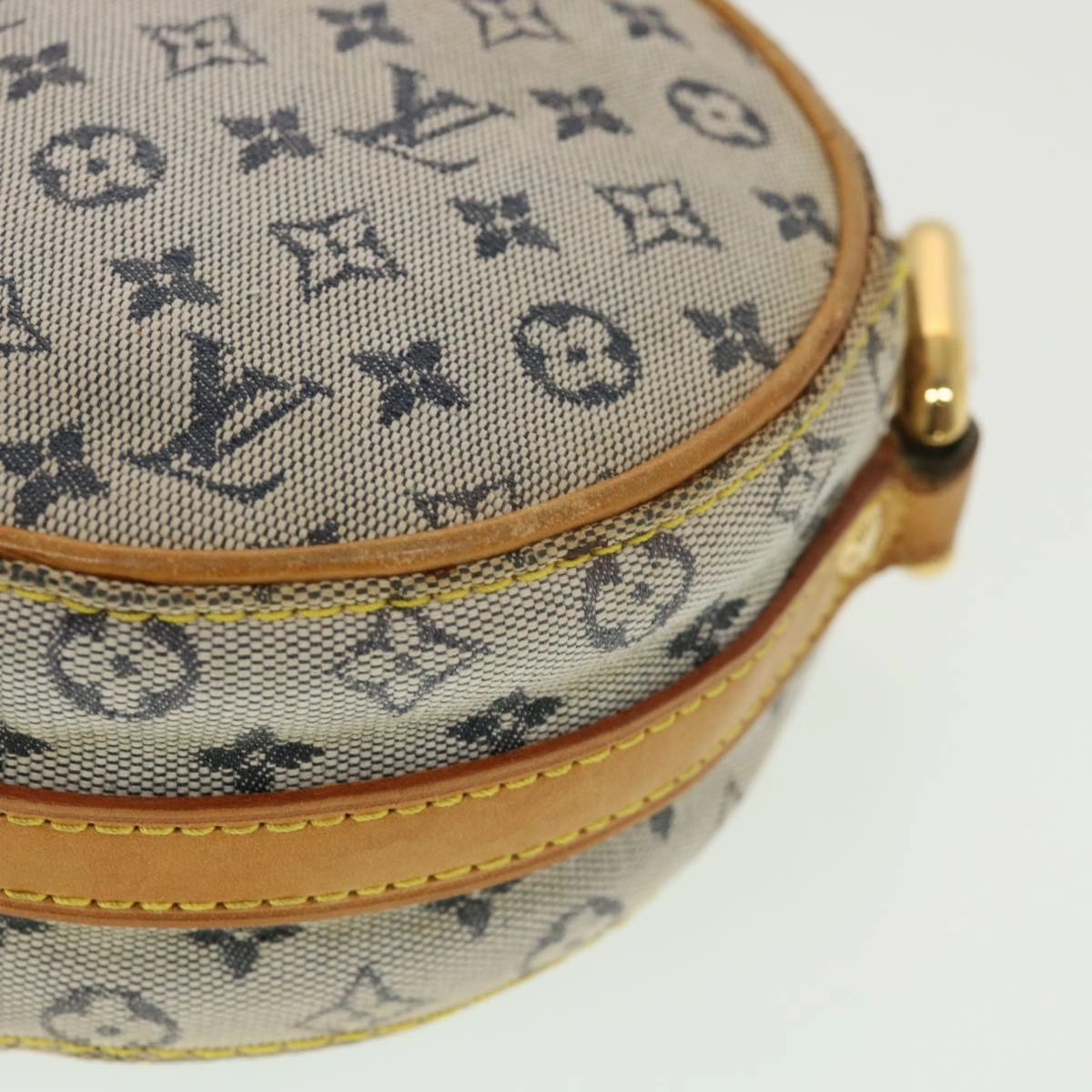 LOUIS VUITTON Monogram Mini Jeanne PM Shoulder Bag Blue M92001 LV 39117