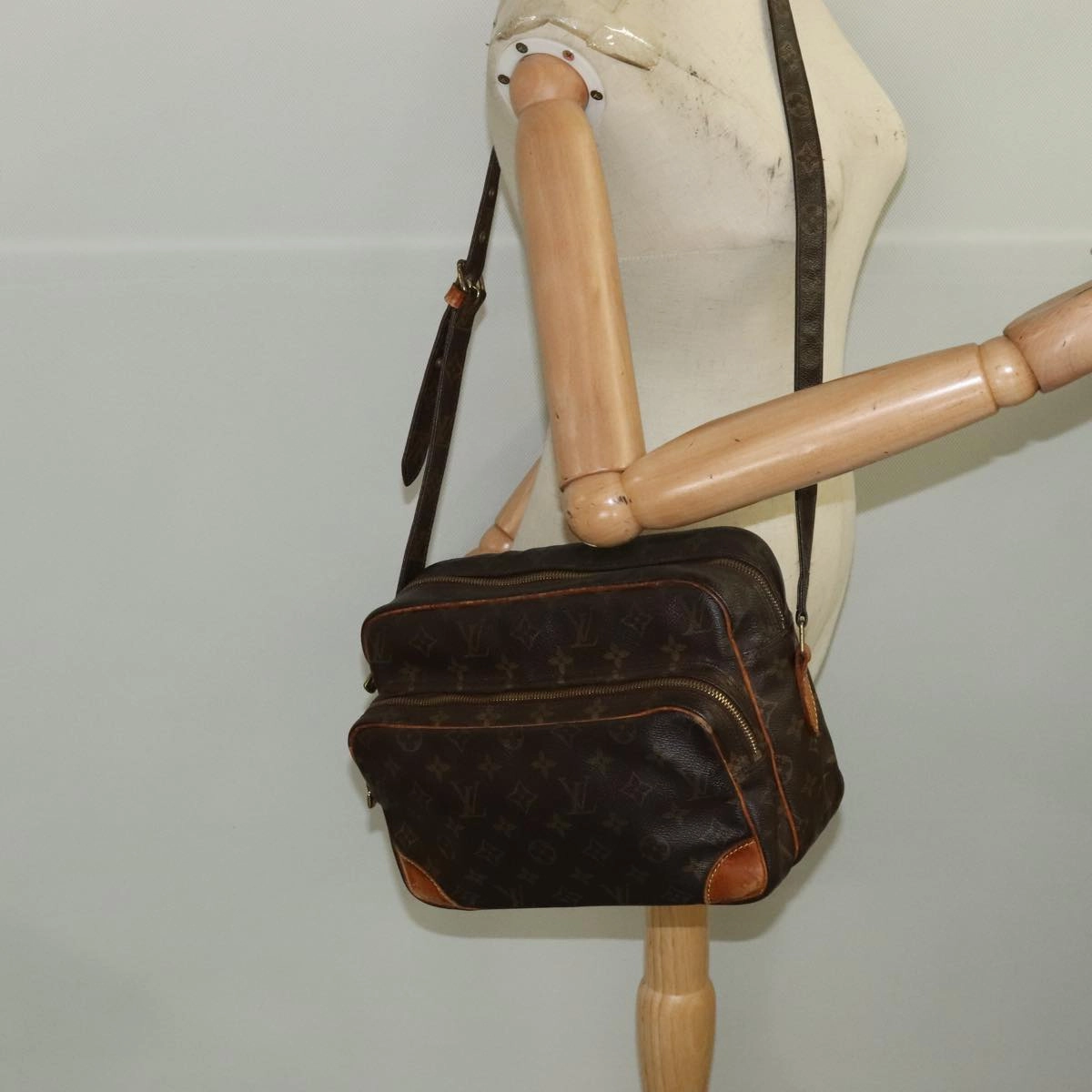 LOUIS VUITTON Monogram Nile Shoulder Bag M45244 LV ac3466