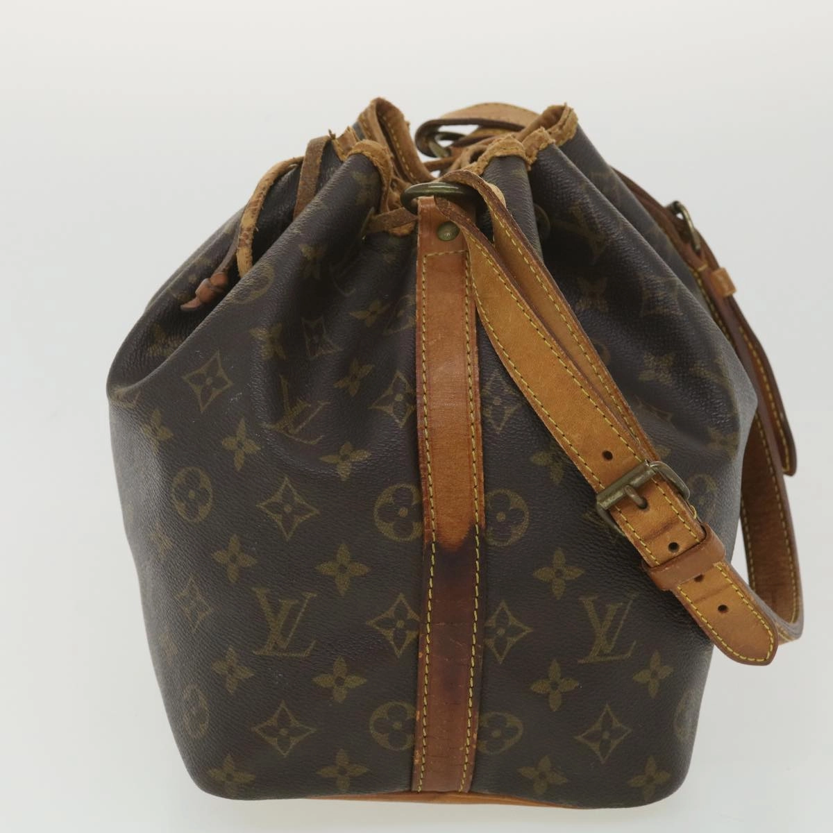LOUIS VUITTON Monogram Petit Noe Shoulder Bag M42226 LV rd4479