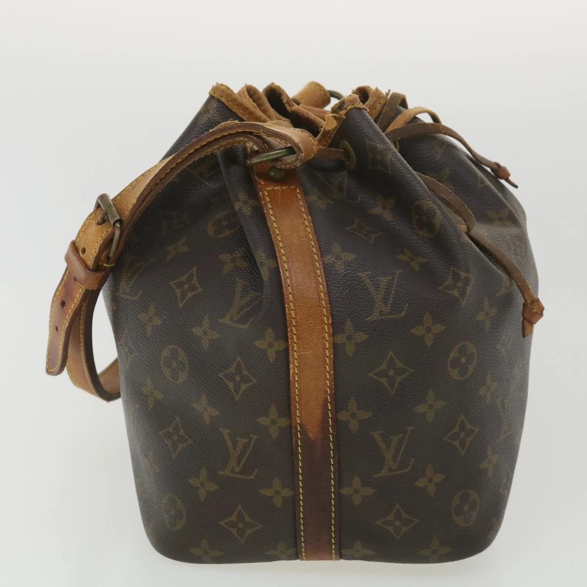 LOUIS VUITTON Monogram Petit Noe Shoulder Bag M42226 LV rd4479