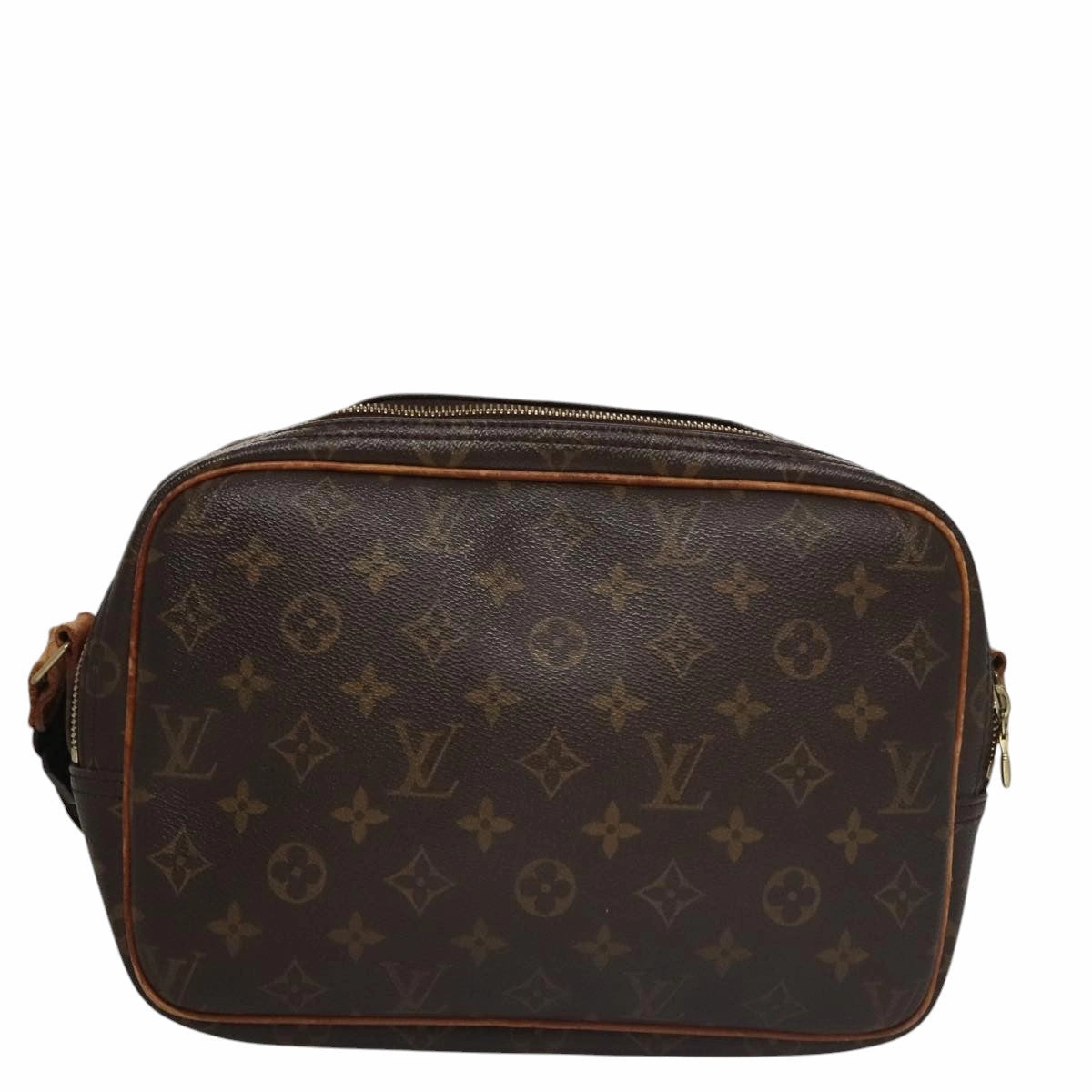 LOUIS VUITTON Monogram Reporter PM Shoulder Bag M45254 LV bs21102