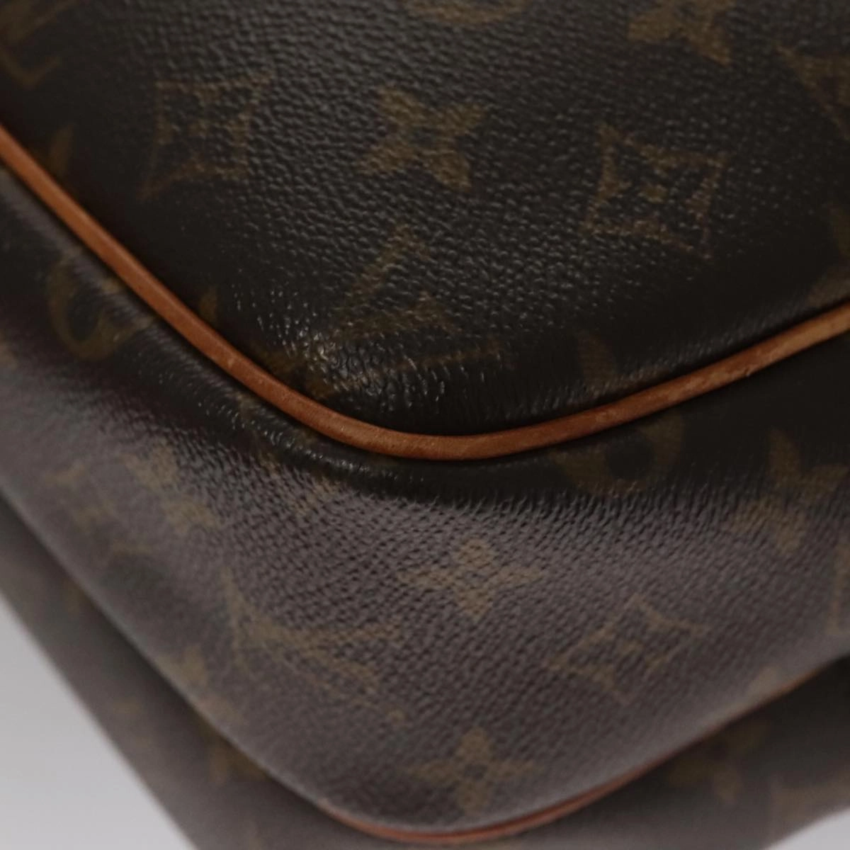 LOUIS VUITTON Monogram Reporter PM Shoulder Bag M45254 LV bs21102