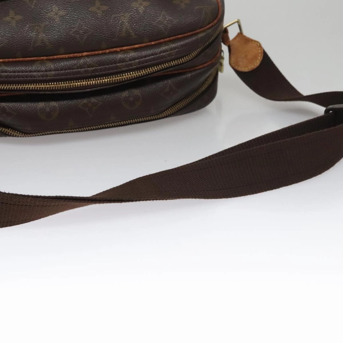 LOUIS VUITTON Monogram Reporter PM Shoulder Bag M45254 LV bs21102