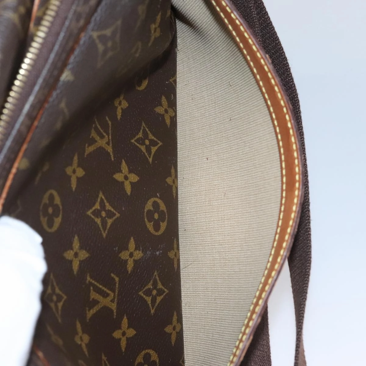 LOUIS VUITTON Monogram Reporter PM Shoulder Bag M45254 LV bs21102