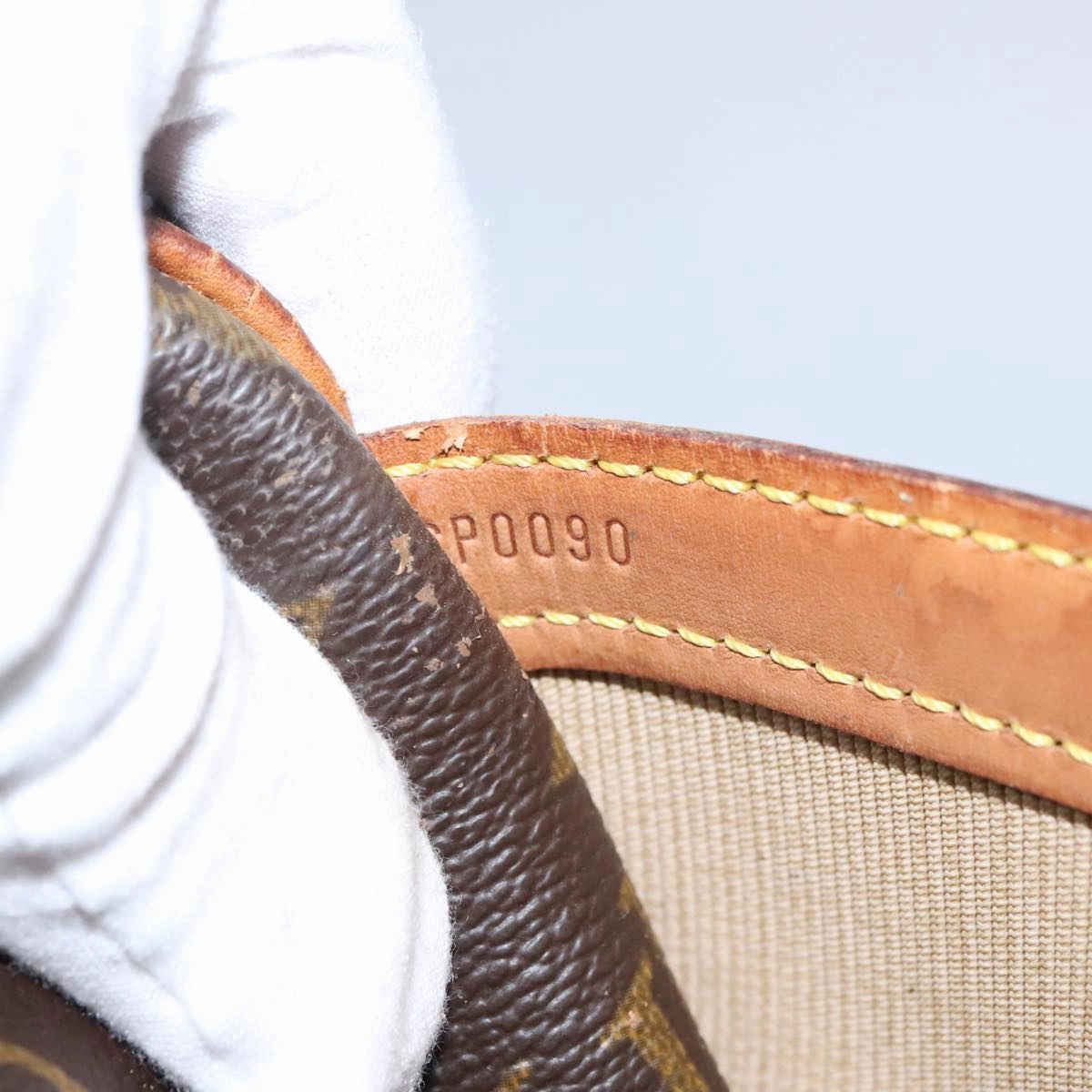 LOUIS VUITTON Monogram Reporter PM Shoulder Bag M45254 LV bs21102