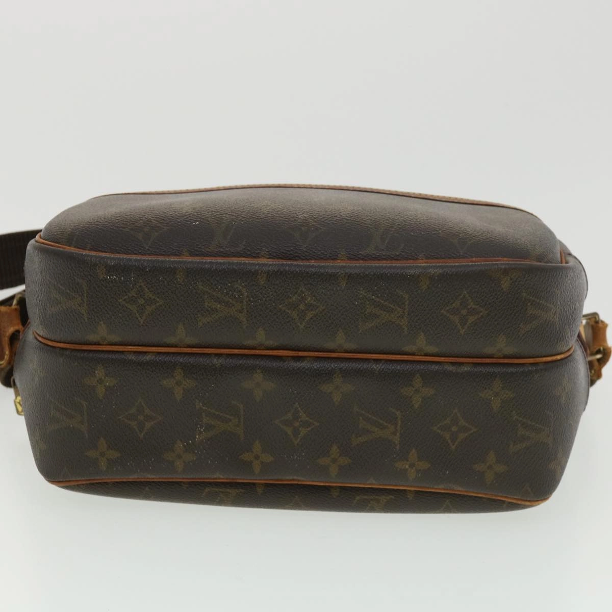 LOUIS VUITTON Monogram Reporter PM Shoulder Bag M45254 LV rd4672