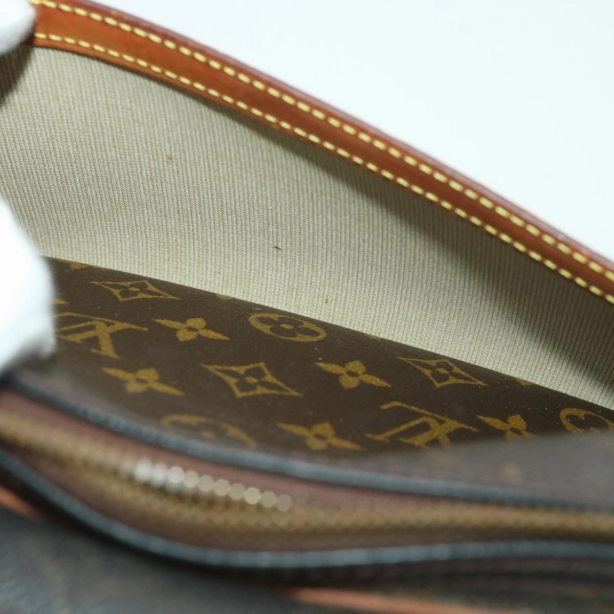 LOUIS VUITTON Monogram Reporter PM Shoulder Bag M45254 LV rd4672