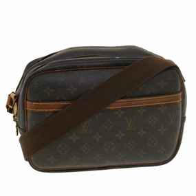 LOUIS VUITTON Monogram Reporter PM Shoulder Bag M45254 LV rd4672