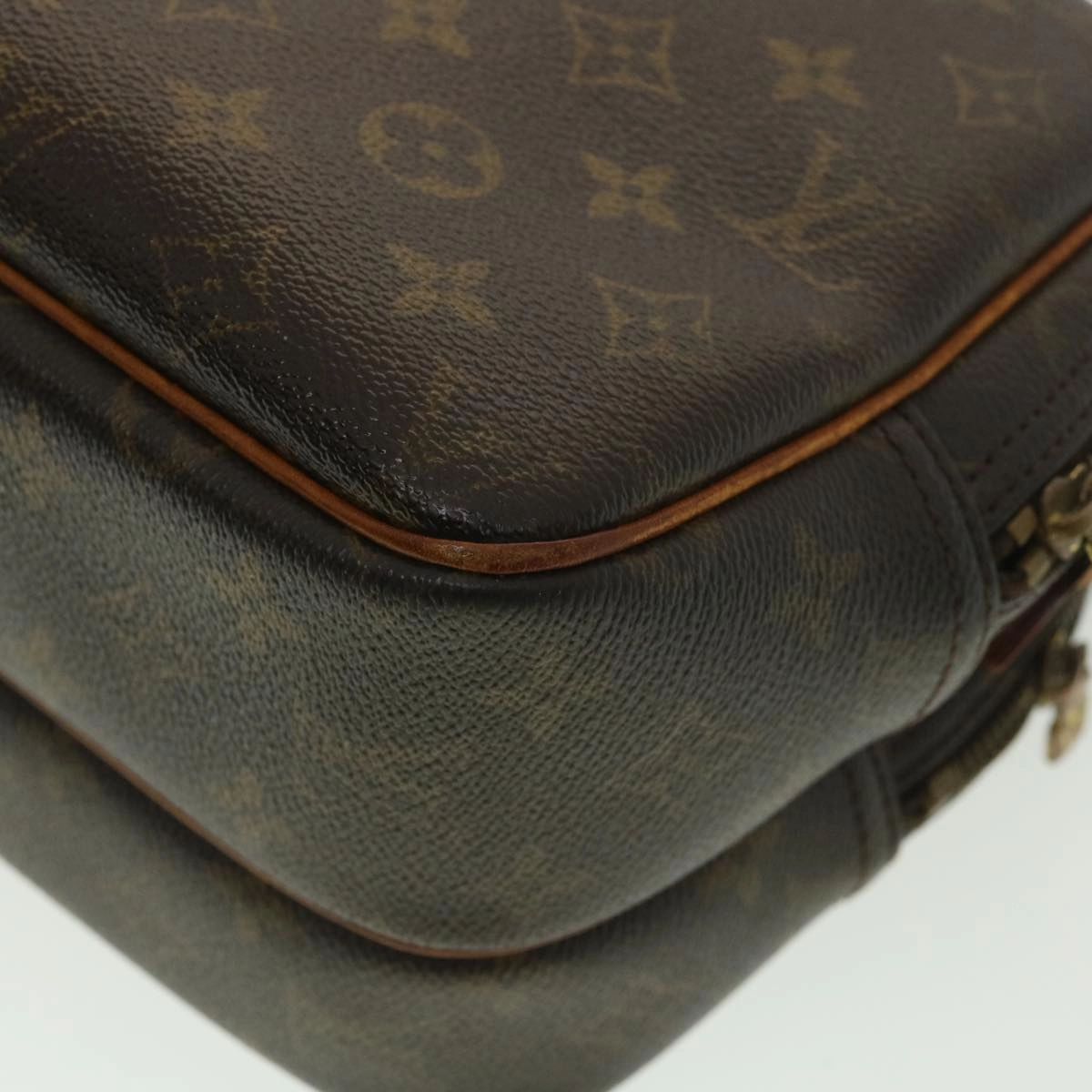 LOUIS VUITTON Monogram Reporter PM Shoulder Bag M45254 LV rd4672