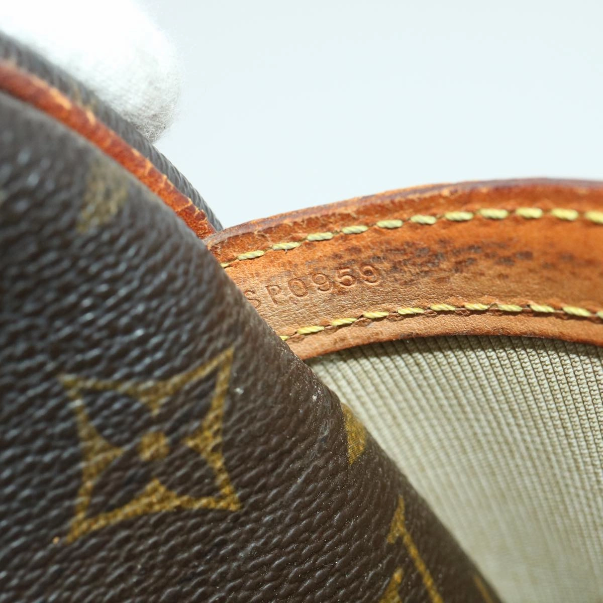 LOUIS VUITTON Monogram Reporter PM Shoulder Bag M45254 LV rd4672