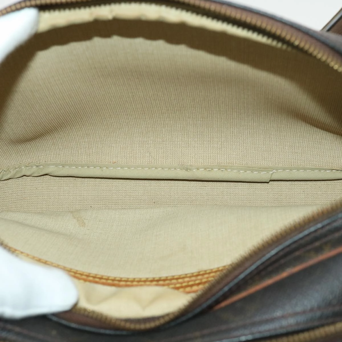 LOUIS VUITTON Monogram Reporter PM Shoulder Bag M45254 LV rd4672