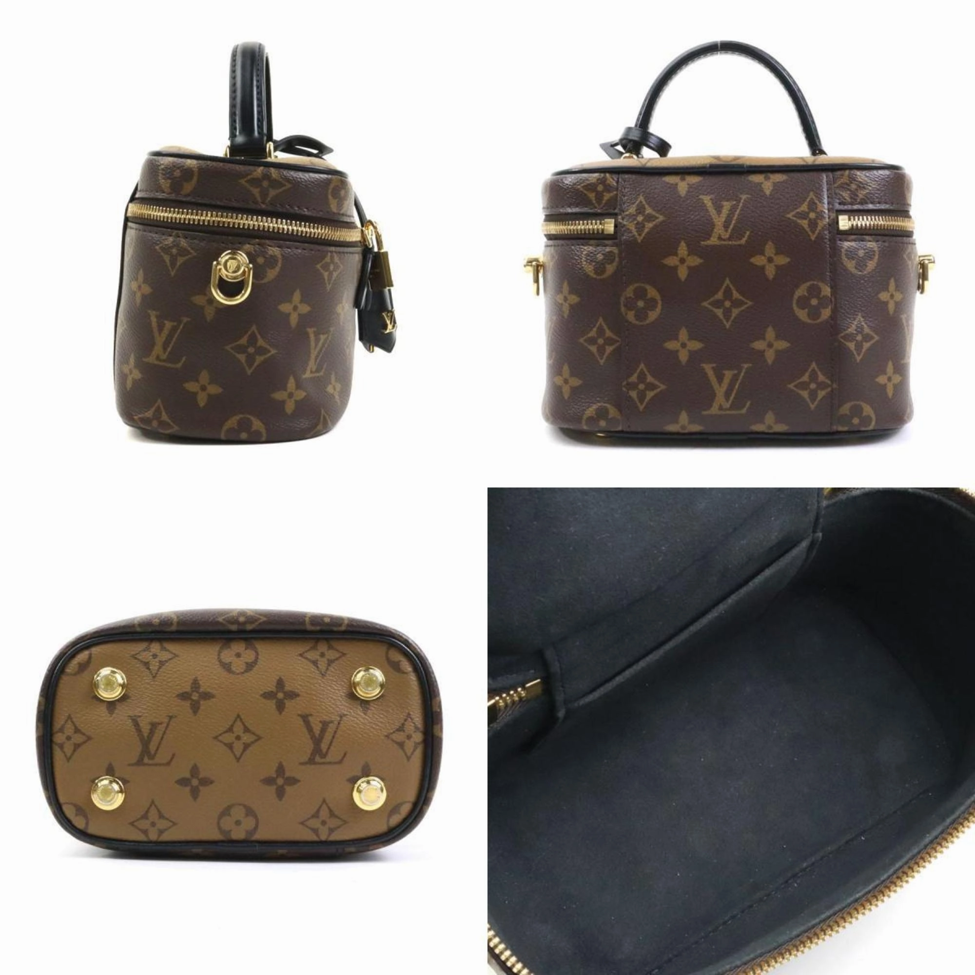 Louis Vuitton Monogram Reverse Shoulder Bag Vanity Bag (Pre-Owned)