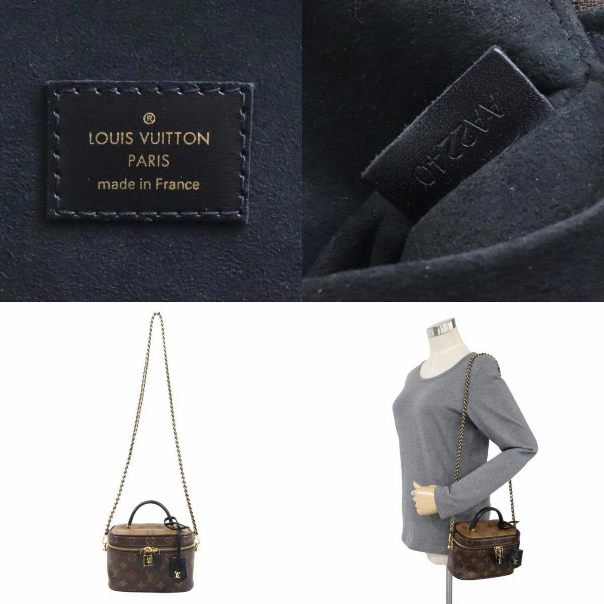 Louis Vuitton Monogram Reverse Shoulder Bag Vanity Bag (Pre-Owned)