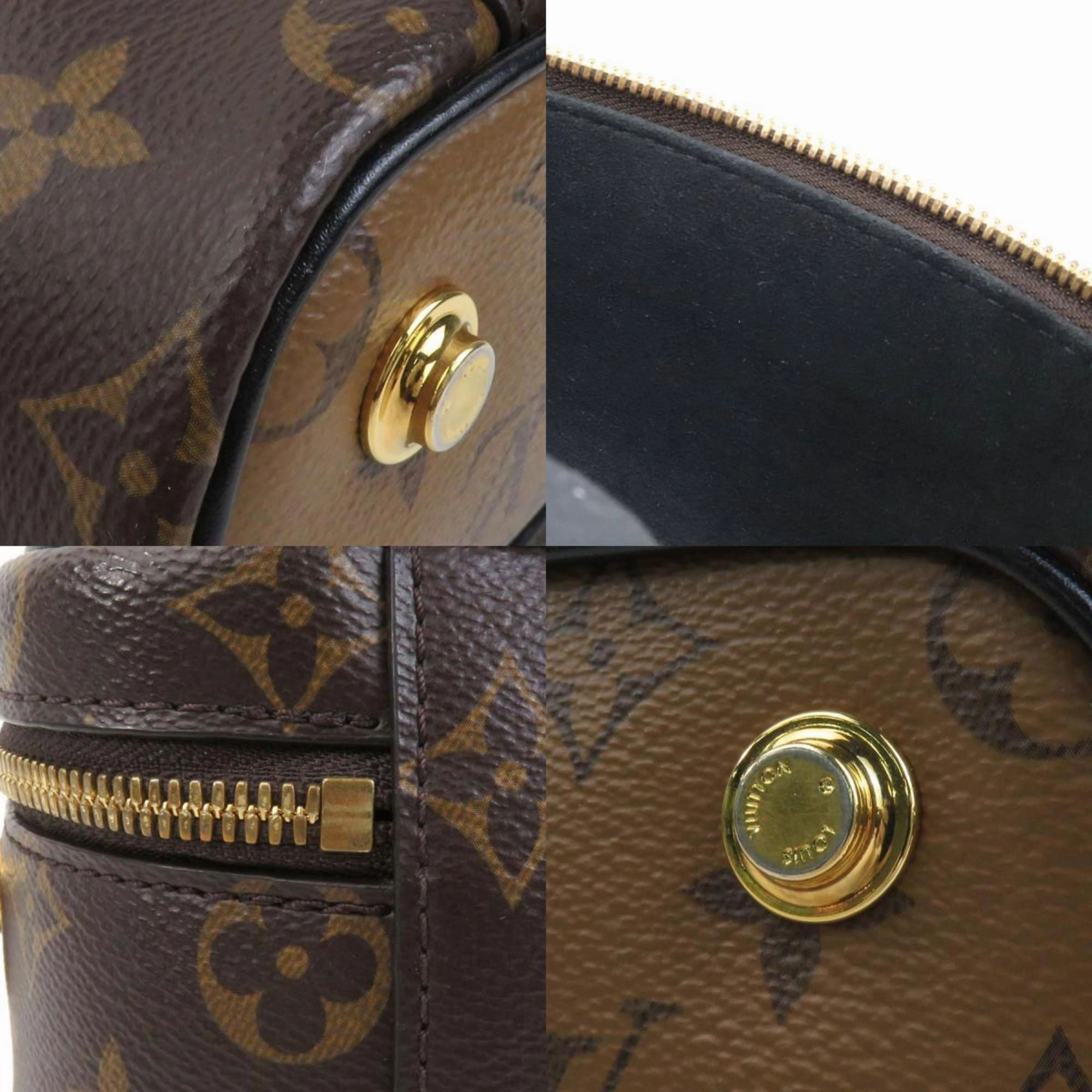 Louis Vuitton Monogram Reverse Shoulder Bag Vanity Bag (Pre-Owned)