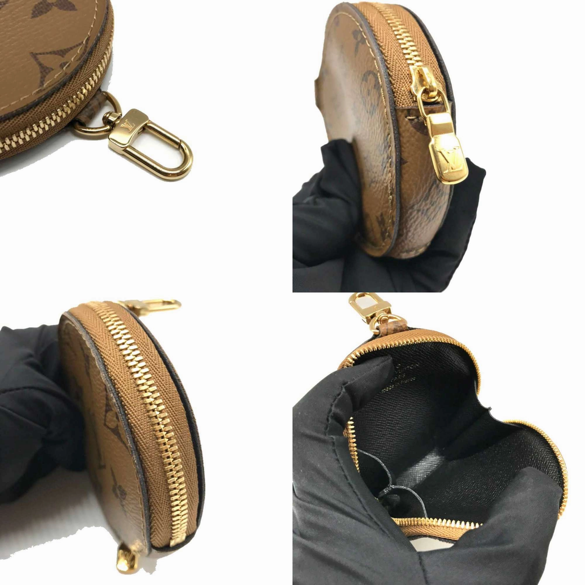 Louis Vuitton Monogram Reverse Shoulder Strap Coin Case