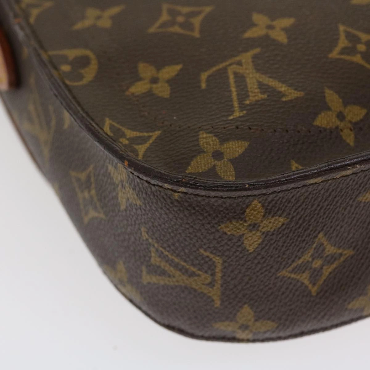 LOUIS VUITTON Monogram Saint Cloud GM Shoulder Bag M51242 LV 38581