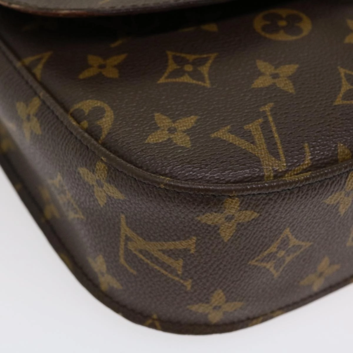 LOUIS VUITTON Monogram Saint Cloud GM Shoulder Bag M51242 LV 38581