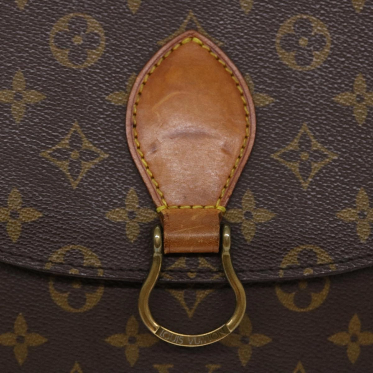 LOUIS VUITTON Monogram Saint Cloud GM Shoulder Bag M51242 LV 38581