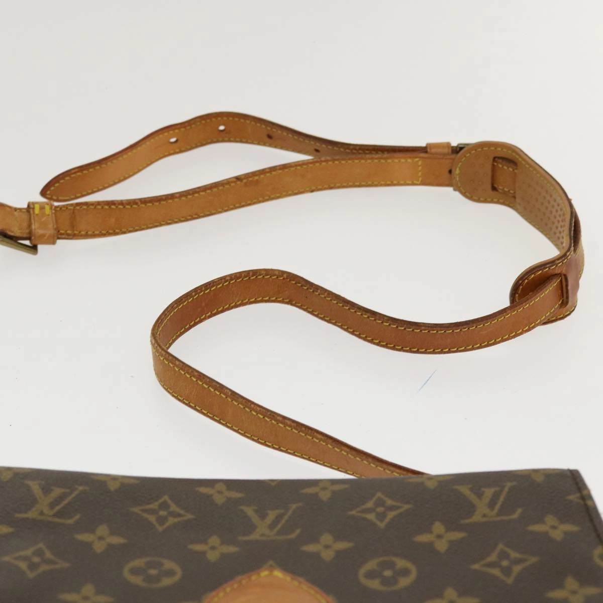 LOUIS VUITTON Monogram Saint Cloud GM Shoulder Bag M51242 LV 38581