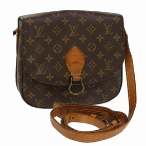 LOUIS VUITTON Monogram Saint Cloud GM Shoulder Bag M51242 LV 38581