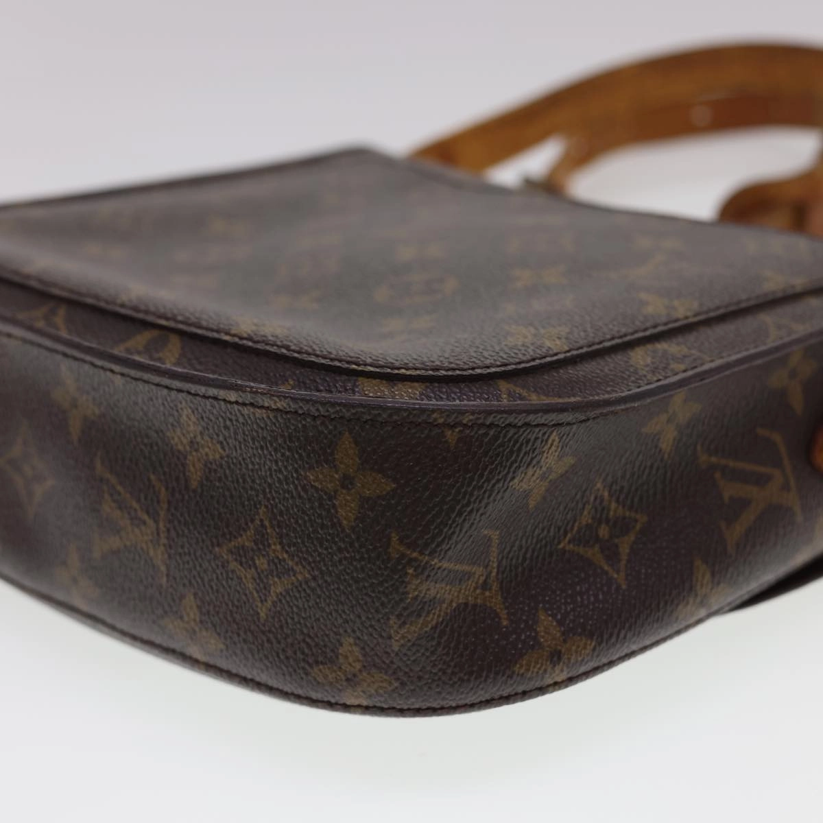 LOUIS VUITTON Monogram Saint Cloud GM Shoulder Bag M51242 LV 40128