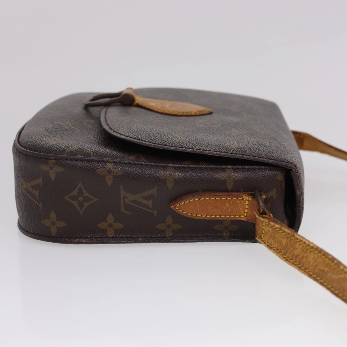 LOUIS VUITTON Monogram Saint Cloud GM Shoulder Bag M51242 LV 40128