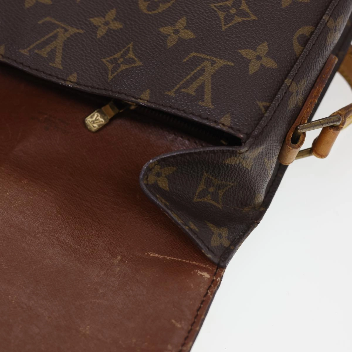 LOUIS VUITTON Monogram Saint Cloud GM Shoulder Bag M51242 LV 40128