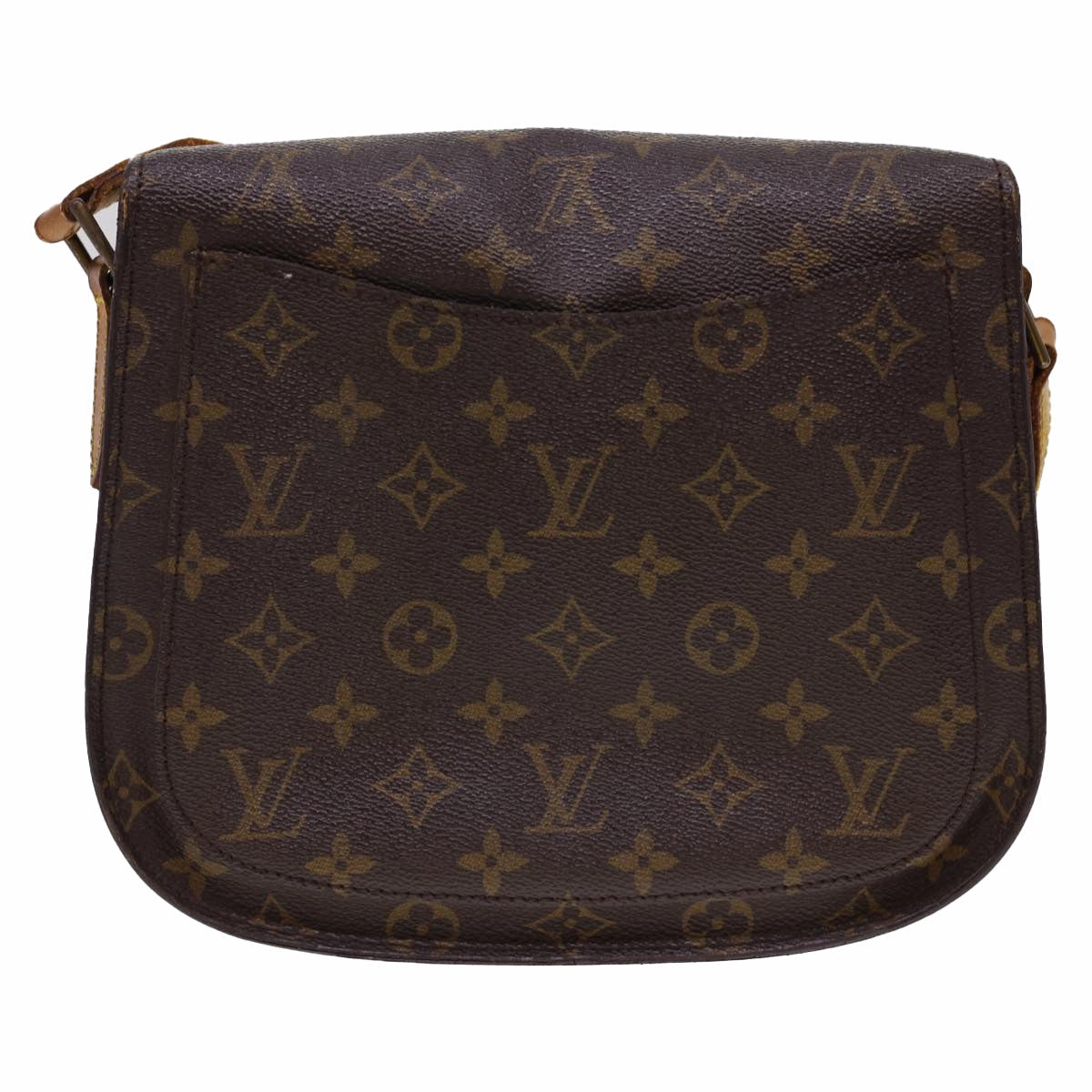 LOUIS VUITTON Monogram Saint Cloud GM Shoulder Bag M51242 LV 40128