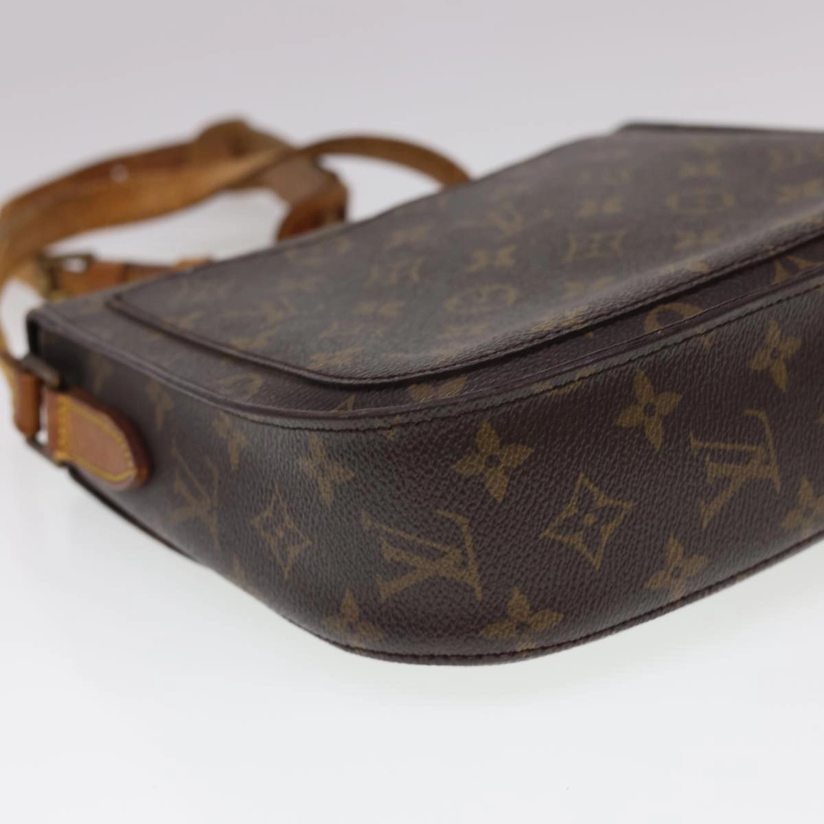 LOUIS VUITTON Monogram Saint Cloud GM Shoulder Bag M51242 LV 40128
