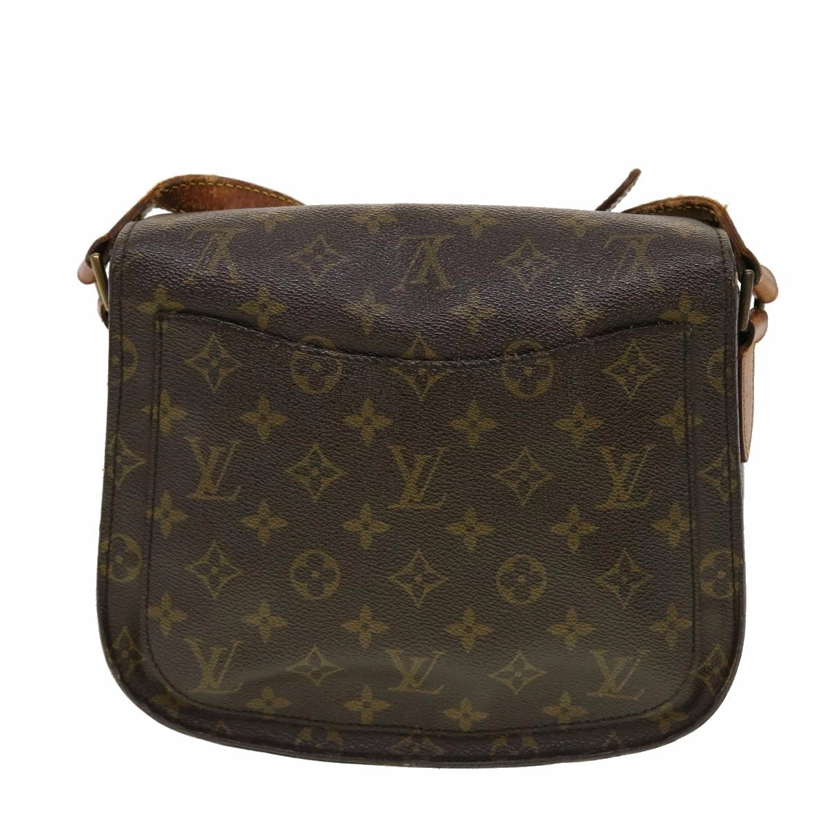 LOUIS VUITTON Monogram Saint Cloud GM Shoulder Bag M51242 LV 41083