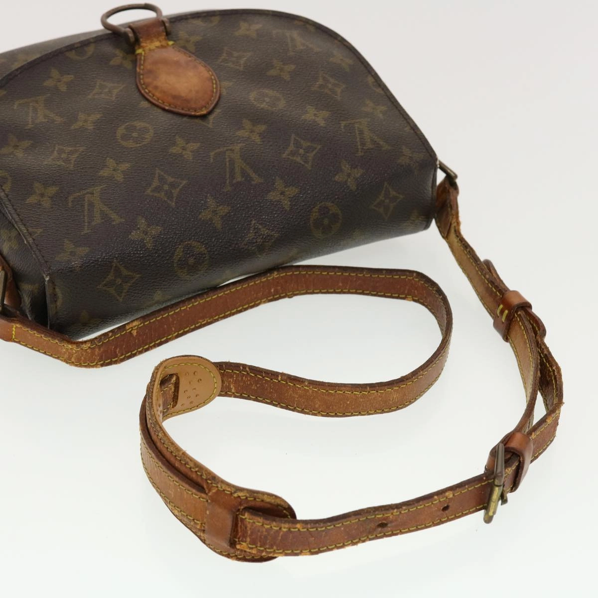 LOUIS VUITTON Monogram Saint Cloud GM Shoulder Bag M51242 LV 41083