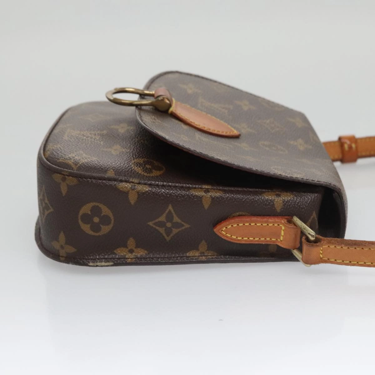 LOUIS VUITTON Monogram Saint Cloud MM Shoulder Bag M51243 LV ep6906